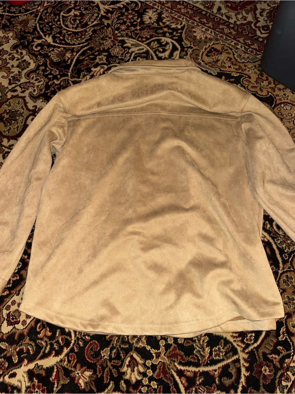 Tan Button-Up Shacket - Picture 3 of 5